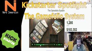 Kickstarter Spotlight-The Gamefolio System | Nerd Immersion