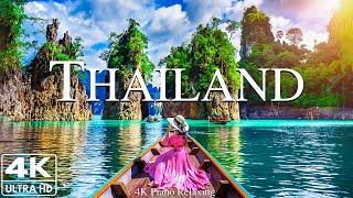 Thailand 4k - Relaxing Music With Beautiful Natural Landscape - Amazing Nature