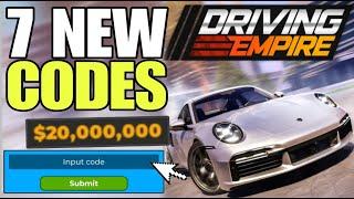 *NEW UPDATE* ROBLOX DRIVING EMPIRE CODES 2024 SEPTEMBER | DRIVING EMPIRE CODES | DRIVING EMPIRE CODE