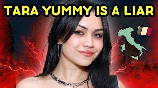 TARA YUMMY GETS CALLED OUT BY WAITER FOR LYING IN ITALY