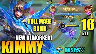 Kimmy New Revamped Gameplay , Top Global Kimmy Best Build 2021 - Full Mage Build - Mobile legends