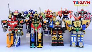 All Super Sentai ModernGen Robo Main DX Gattai Robo 1992 - 2000! スーパー戦隊ロボ! 1992 - 2000!