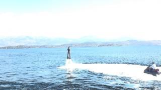 Hoverboard in Ionian Sea For Sam n Livi