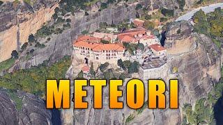 Meteori - the place where the earth kisses the sky, the monastery of St. Stefan and the Varlaam