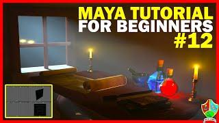 Using the ORTHOGRAPHIC views and IMAGE PLANES in Maya | Maya 2020 Tutorial for Beginners