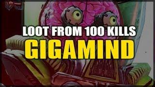 Borderlands 3: Loot From 100 Gigamind Kills - Legendary Science! (Boss Farming)