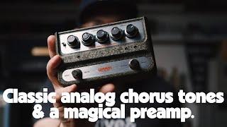 Classic analog chorus tones and a MAGICAL preamp! | WARM Audio WA-C1