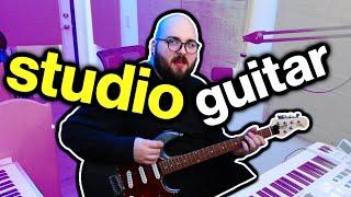 How To Play Guitar In The Studio