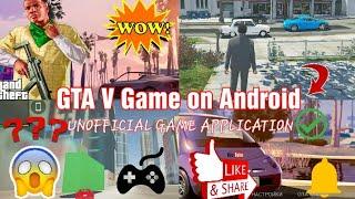 GTA V GAME | Unofficial APK for Android| 2022 by F-GAMER-TIGER #gaming