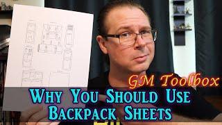 Why You Should Use Backpack Sheets - GM Toolbox