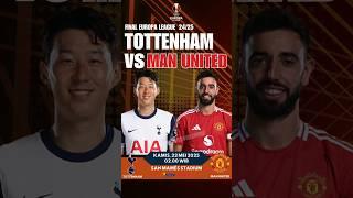 FINAL UEL : TOTTENHAM VS MAN UNITED, WHO WILL WIN ? #UEL #final #spurs #manchesterunited