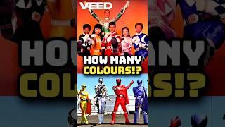 Every Colour in Power Rangers #powerrangers #redranger #shorts #powerrangersspd #tommyoliver #mmpr