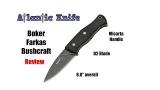 Boker Plus Farkas Fixed blae Knife Review | Atlantic Knife Reviews