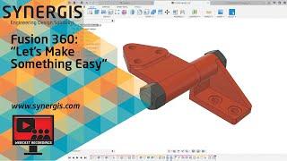 Fusion 360 - Let's Make Something Easy! (Pt. 1)