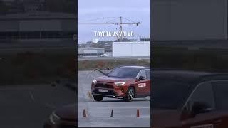  Toyato V️S Volvo  extreme Reaction  amazing cars #shorts