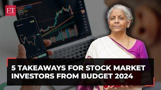 Was Budget 2024 too harsh for stock market? 5 takeaways for investors