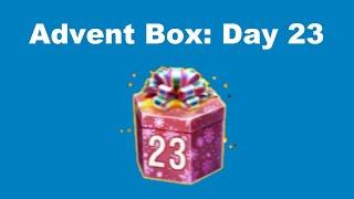 WoT Blitz Advent Calendar Event - Advent Box: Day 23! what's inside the Present?