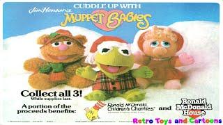 Muppet Babies Holiday Huggables McDonald's Commercial Retro Toys and Cartoons