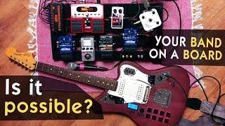 One-Man-Band Pedalboard (My first approach..)