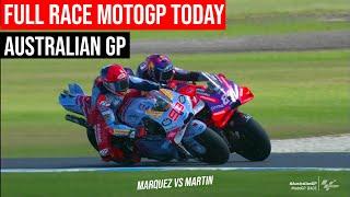 MotoGP Race Results #AustralianGP - Full Race MotoGP Today - Marquez VS Martin