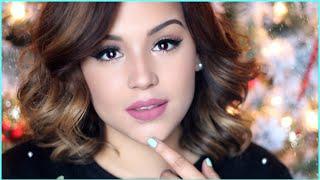 Winter Makeup Routine! #amariechristmas