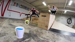 CRAZY SKATEBOARD WHEEL TRICK SHOTS 2!