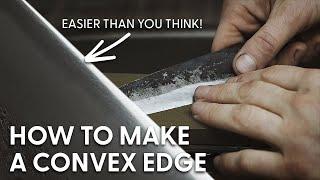 How to make a 50/50 convex edge - For an even silkier cut!