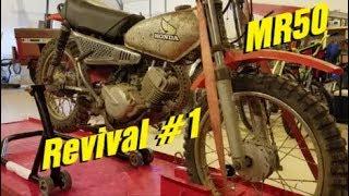 MR50 Honda REVIVAL Part #1 Tear Down