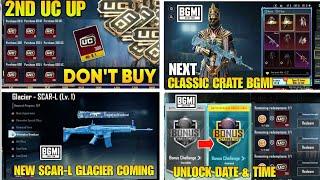 Finally New Glacier Coming In Bgmi | Next Classic Crate Bgmi | Next Bonus Challenge| 3.5 Update Bgmi