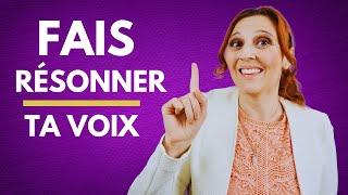 Échauffement vocal 10 min pour BOOSTER la résonance de votre voix