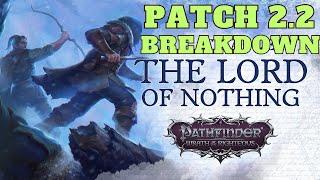 Pathfinder: WotR - Patch 2.2 Overview (New Mythic Abilities/Feats, Nerfs, & More)