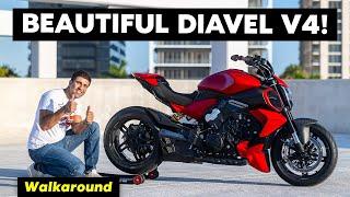 DIAVEL V4 S?! The ULTIMATE Super Cruiser! | Walkaround