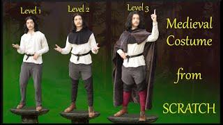 Medieval Costume DIY | Starter LARP/FAIR Outfit for 0$