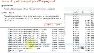 Office : Application Was Unable to Start Correctly (0xc0000142)