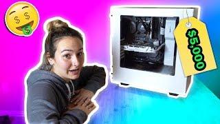 GIRLFRIEND BUILDS MASSIVE GAMING PC!