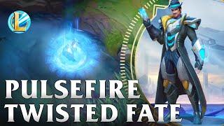 Pulsefire Twisted Fate Skin Spotlight - WILD RIFT