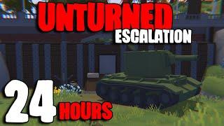 I Lived In A Tunnel For 24 Hours In Unturned & This Is What Happened ...