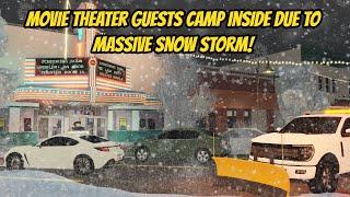 Greenville, Wisc Roblox l NEW Movie Theater SNOW STORM TRAPS GUEST CAMPING Update Roleplay