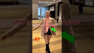 Rosé special back step walk #blackpink #lalisa #jisoo #jennie #rosé