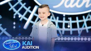 6-Year-Old Kai Gets A Golden Ticket With One Catch  | Australian Idol