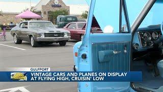 Vintage cars, planes on display at Flying High, Cruisin' Low