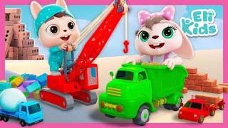 Toy Trucks Fun #2 | Eli Kids Songs