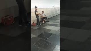 Tbilisi metro, music, street musicians