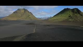 Laugavegur trail  Hiking from Skógar to Landmannalaugar in Iceland 