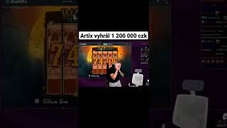 Artix vyhrál 1 200 000 CZK  (49 000€) #artix #cz #sk #slots