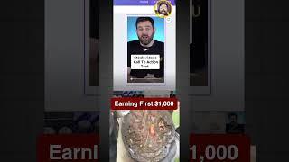 Earn Your First $1000 with this TREND #earnmoney #money #makemoneyonline