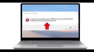 Fix Exception Processing Message 0xc000007b Parameters Error