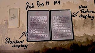 iPad Pro 11 nano texture display for reading #ipad #ipadpro