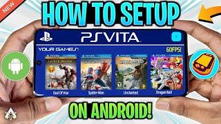 NEW  HOW TO SETUP PSVITA EMULATOR ON ANDROID 2025 - VITA3K | BEST SETTINGS & GAMEPLAY