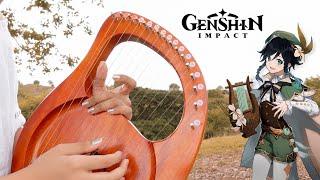 Genshin Impact Main Theme Lyre Harp Cover